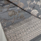 Silver Jaal Silk Grey Banarsi Saree