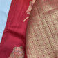 Raw Mango Pure Silk Orange Saree