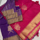Raw Mango Pure Silk Green Saree