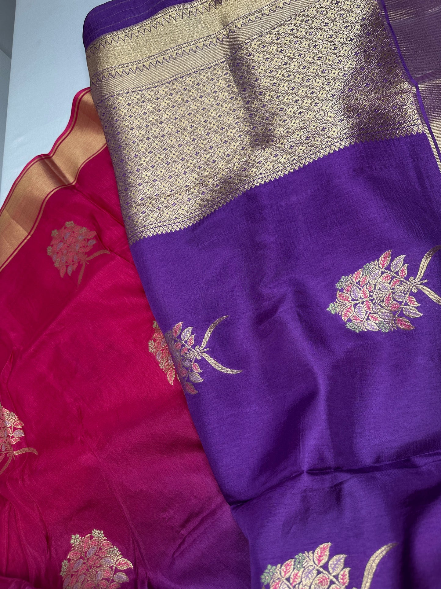 Raw Mango Pure Silk Green Saree