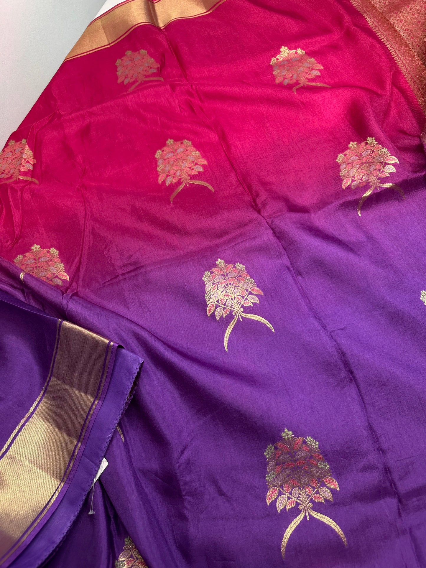 Raw Mango Pure Silk Green Saree