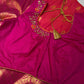 Mangalgiri Semi Silk Pink Saree