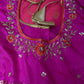 Mangalgiri Semi Silk Pink Saree