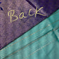 Uppada Semi Silk Blue Saree