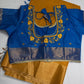 Uppada Semi Silk  Mustard Saree