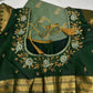 Mangalgiri Pattu Green Soft Silk Saree