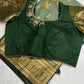 Mangalgiri Pattu Green Soft Silk Saree