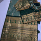 Mangalgiri Pattu Green Soft Silk Saree
