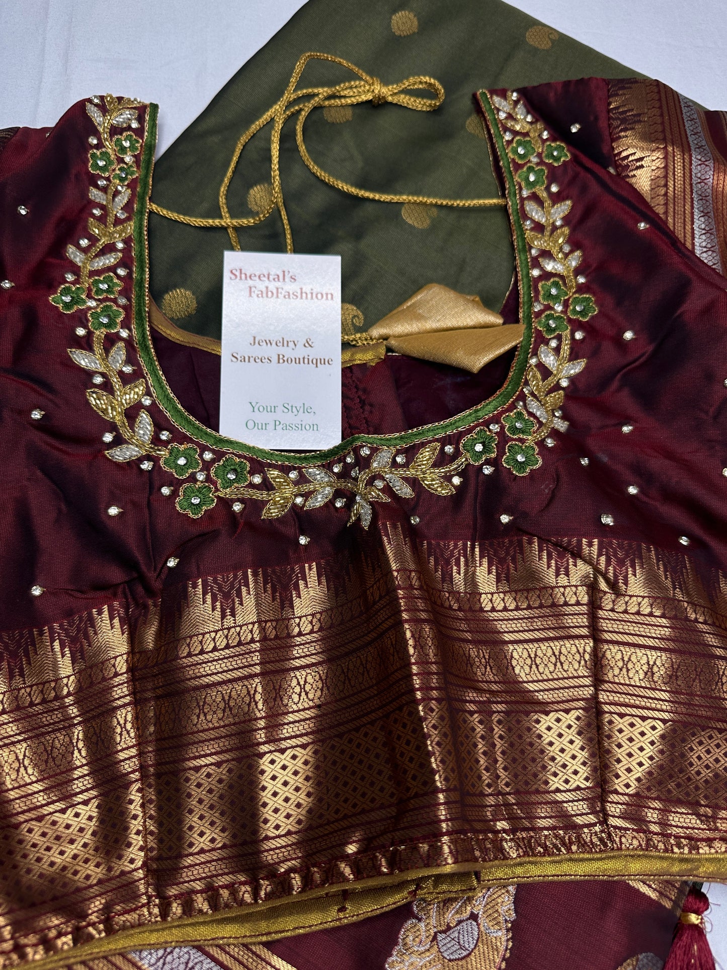 Mangalgiri Pattu Green Red Soft Silk Saree