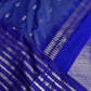Mangalgiri Pattu Blue Soft Silk Saree
