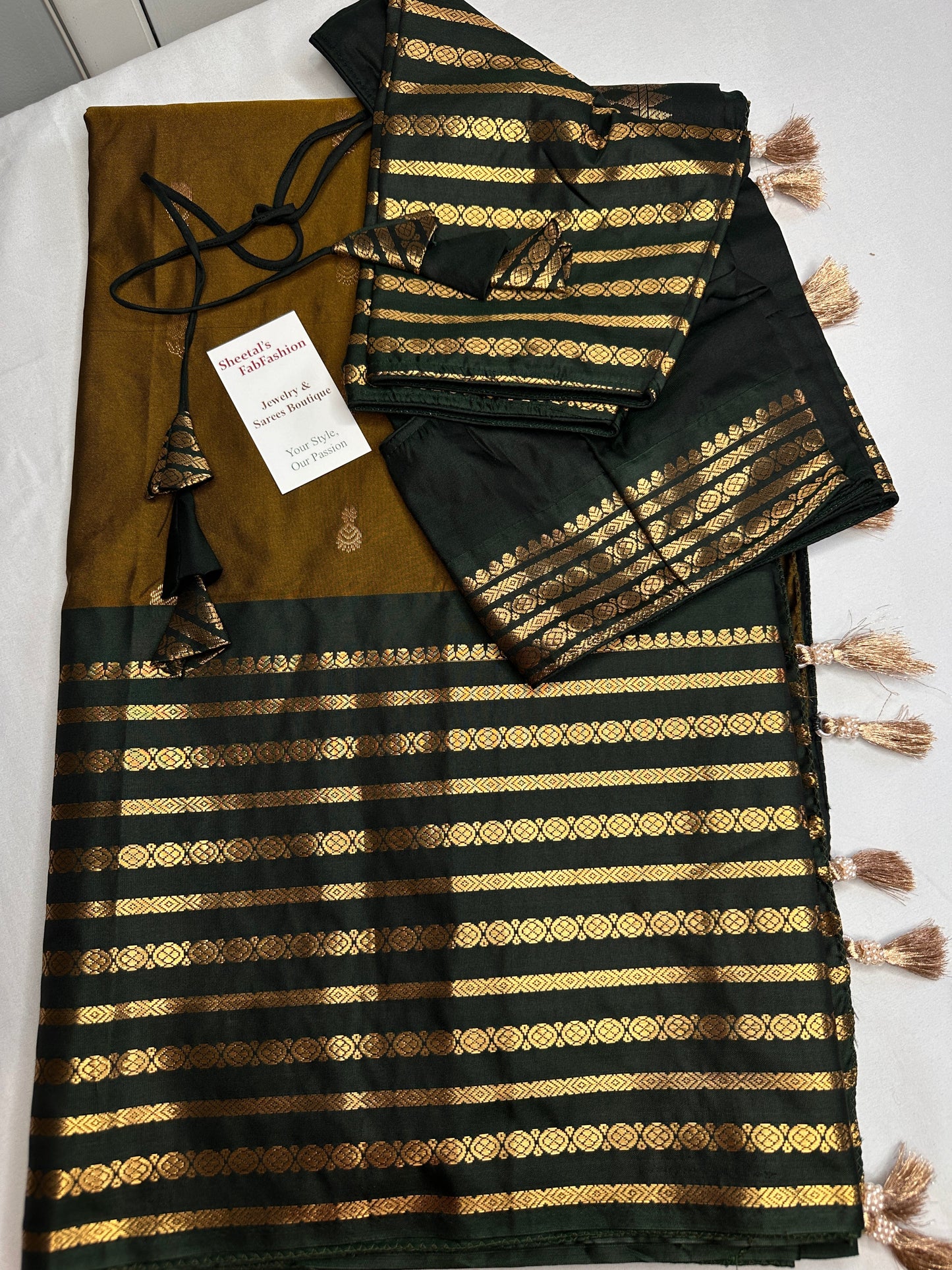 Mangalgiri Pattu Green Soft Silk Saree