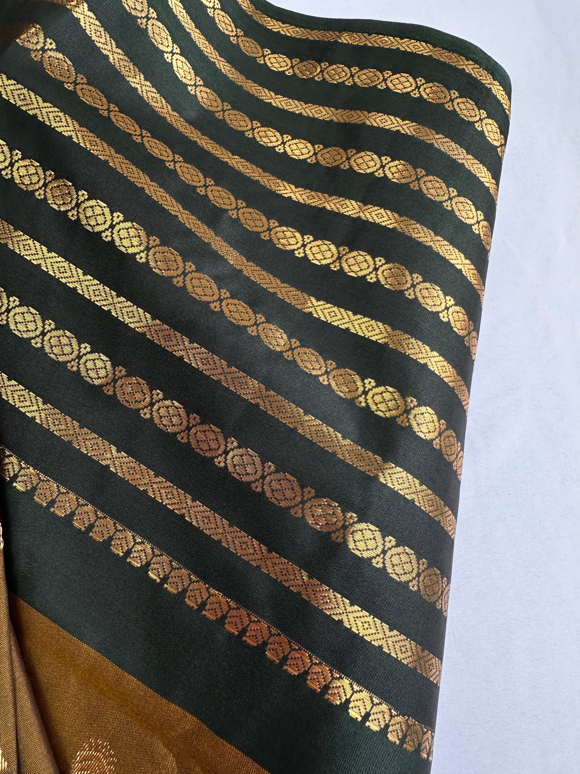 Mangalgiri Pattu Green Soft Silk Saree