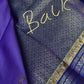 Mangalgiri Pattu Purple Soft Silk Saree
