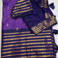 Mangalgiri Pattu Purple Soft Silk Saree