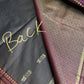 Mangalgiri Pattu Brown Maroon Soft Silk Saree