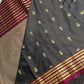Mangalgiri Pattu Brown Maroon Soft Silk Saree