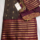 Mangalgiri Pattu Brown Maroon Soft Silk Saree