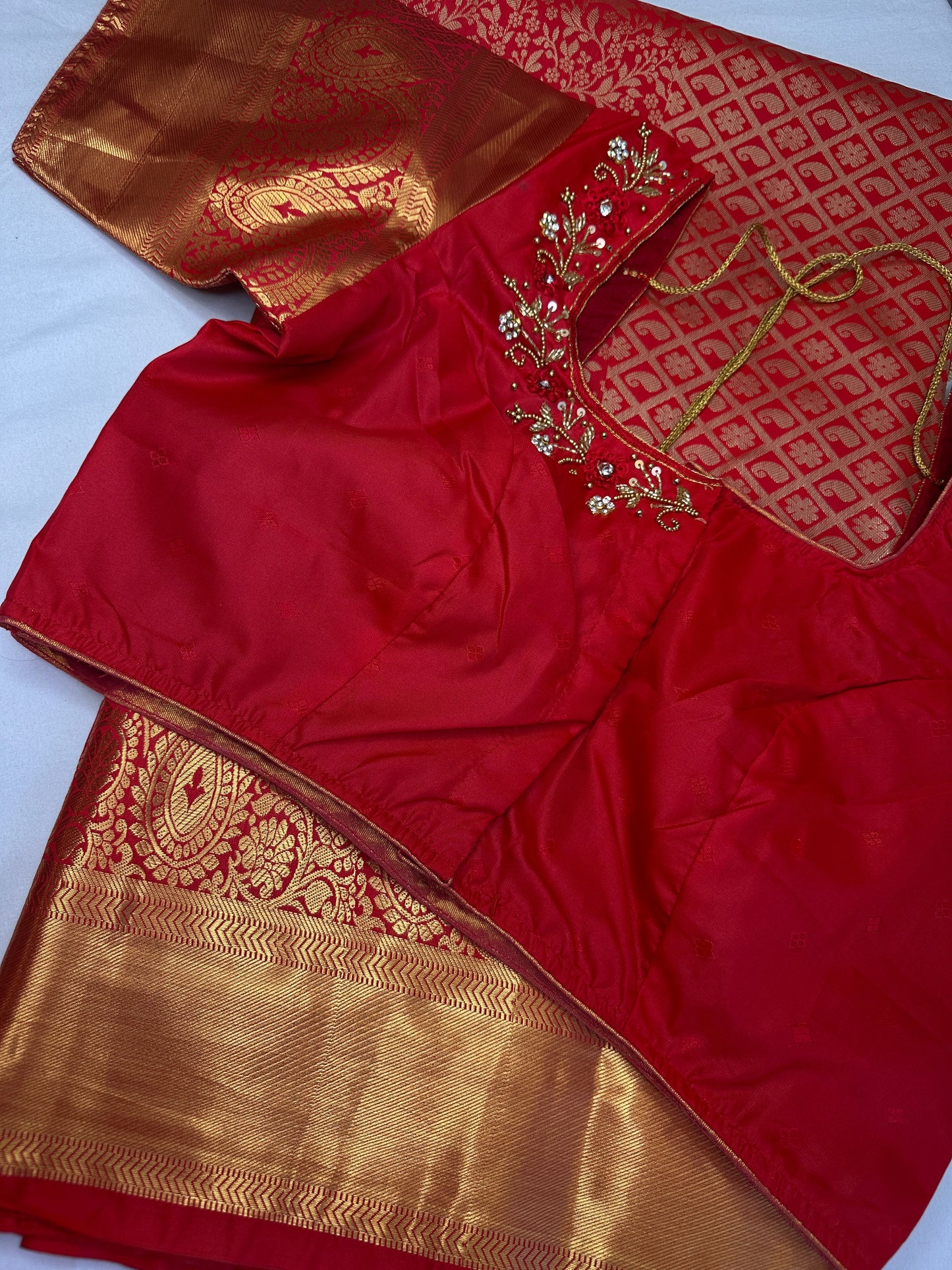 Kanchi Pattu Light Weight Soft Semi Silk Saree