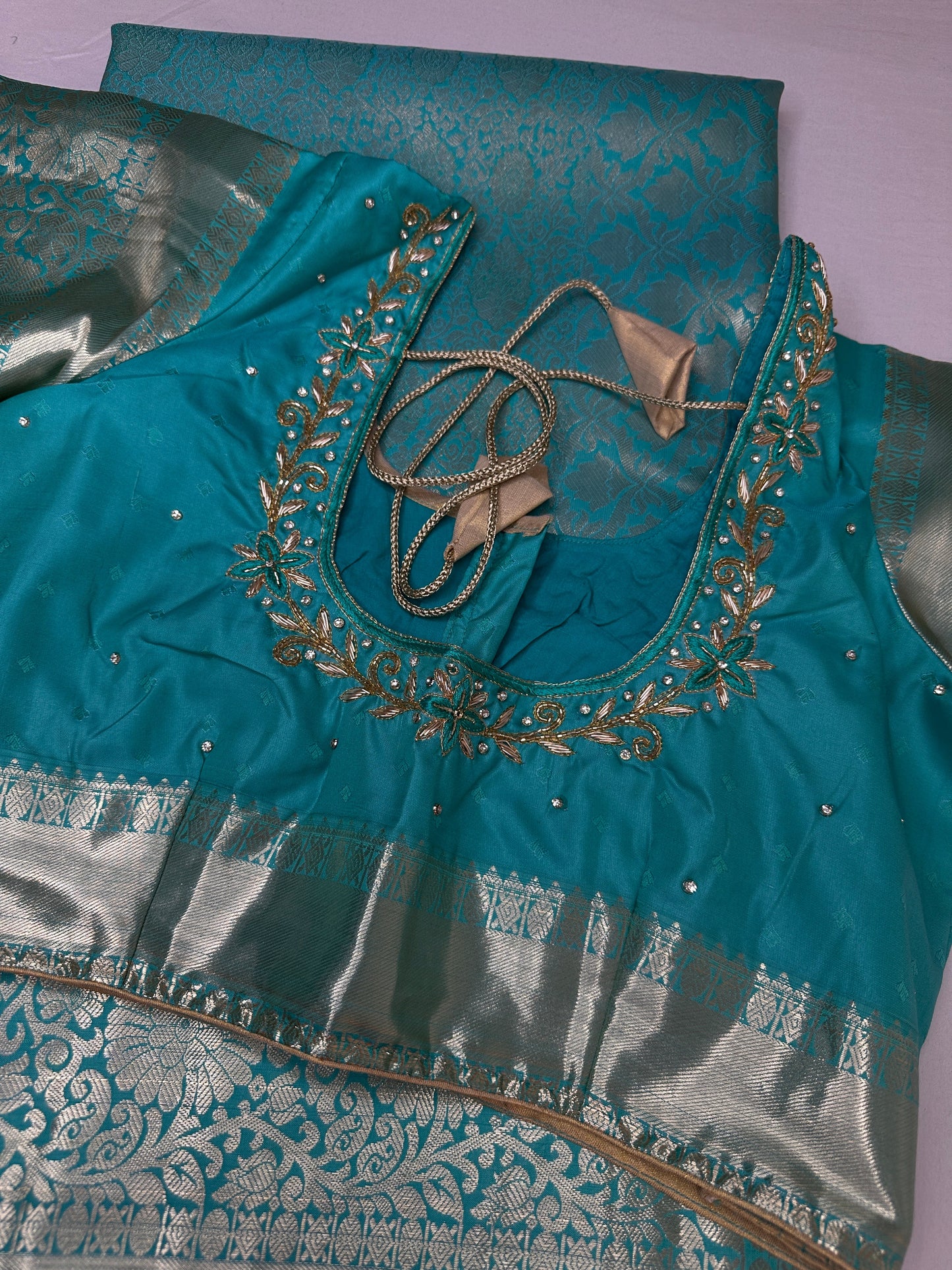 Kanchi Pattu Light Weight Soft Semi Silk Saree