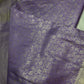 Kanchi Pattu Lavender Light Weight Soft Semi Silk Saree