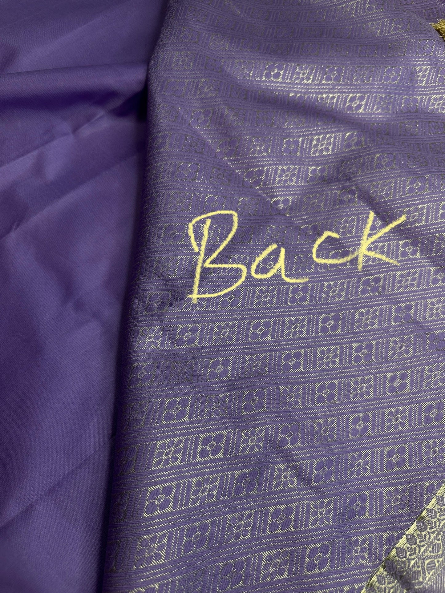 Kanchi Pattu Lavender Light Weight Soft Semi Silk Saree
