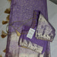 Kanchi Pattu Lavender Light Weight Soft Semi Silk Saree