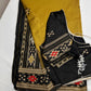 Patola Green Black Silk Saree