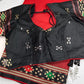 Patola Red Black Silk Saree