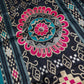 Patola Green Black Silk Saree