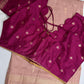 Raw Mango Silk Dusty Pink Light Weight Saree