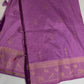 Raw Mango Silk Lavender Purple Light Weight Saree