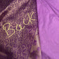 Raw Mango Silk Lavender Purple Light Weight Saree