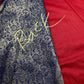 Raw Mango Silk Red Blue Light Weight Saree