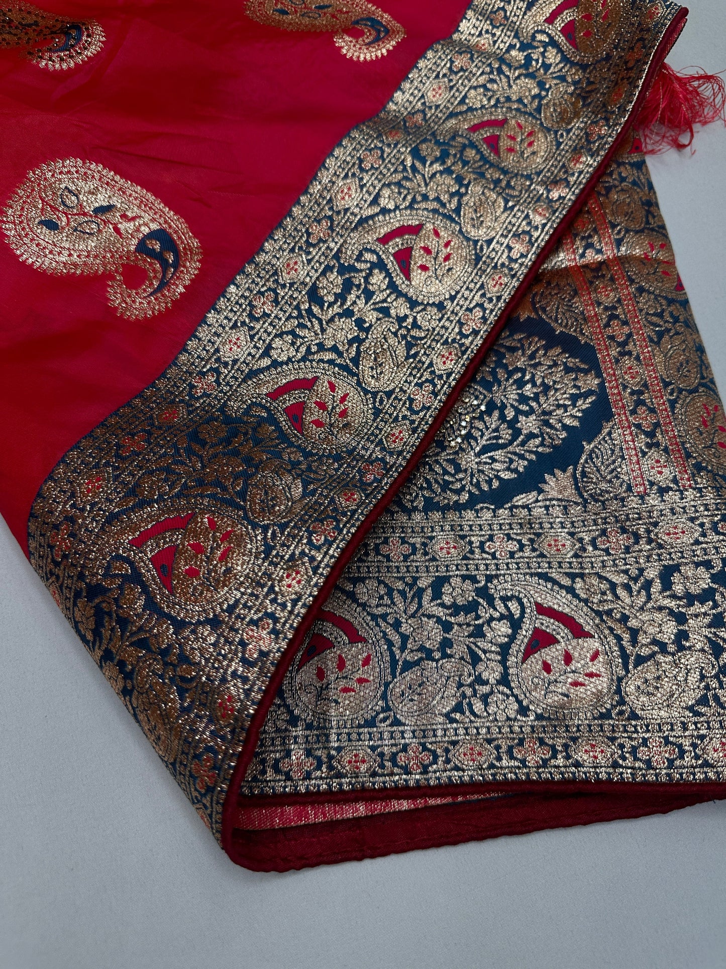 Fancy Silk Pink Saree