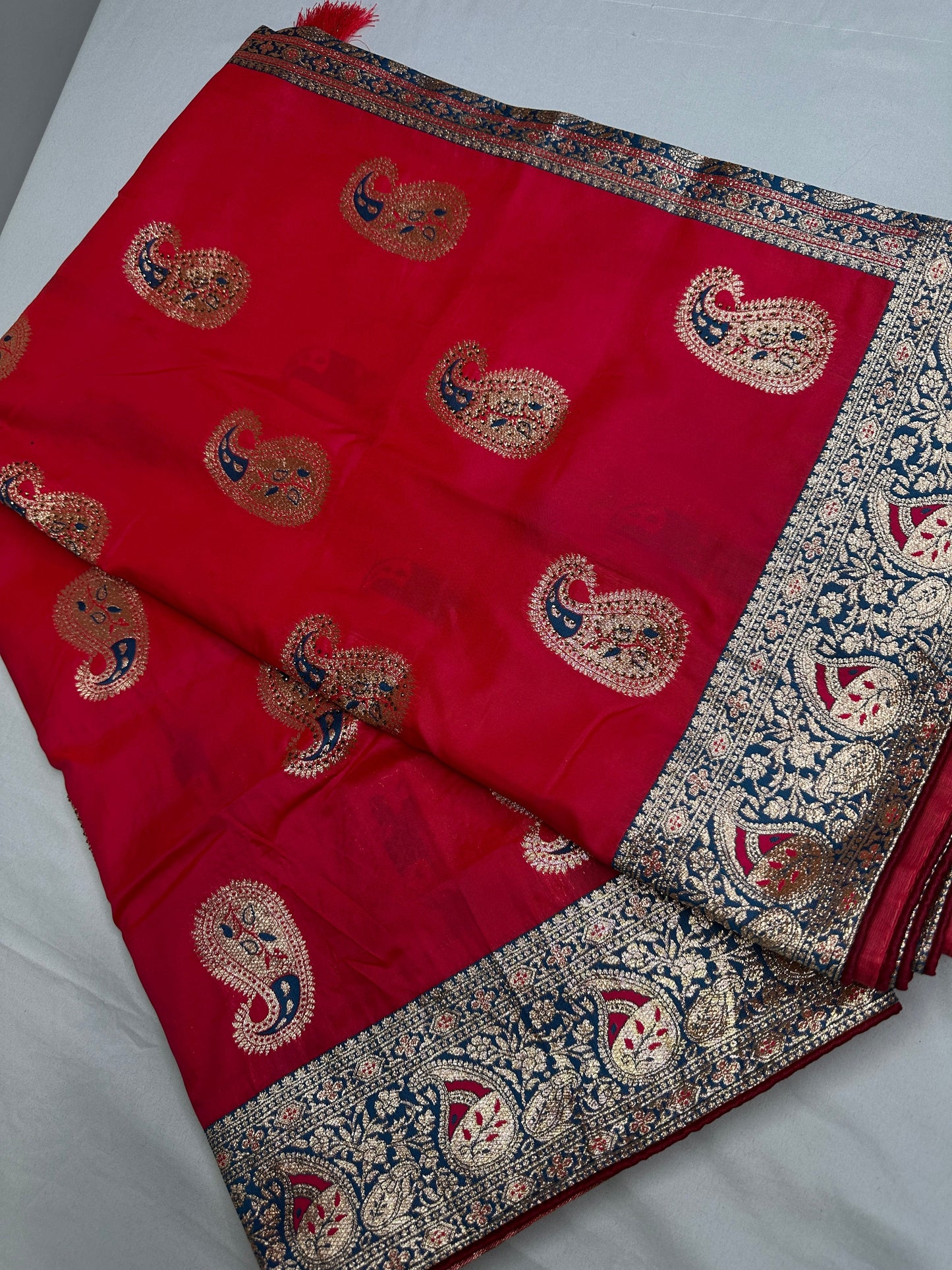Fancy Silk Pink Saree