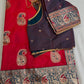 Fancy Silk Pink Saree