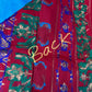 Semi Gadwal  Silk Paithani Blue Red Saree