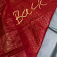 Gadwal Semi Silk Blue Red Saree