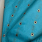 Semi Gadwal  Silk Paithani Blue Purple Saree