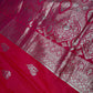 Self Weaving Pink Zari Silk Saree