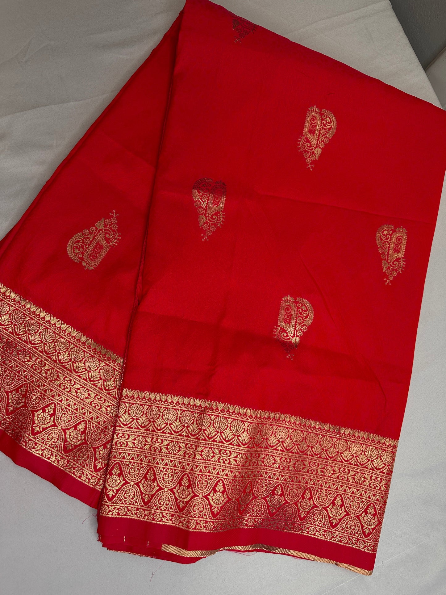 Self Weaving Pink Zari Silk Saree