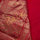 Self Weaving Pink Zari Silk Saree