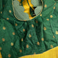 Raw Mango Light Weight Green Saree
