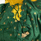 Raw Mango Light Weight Green Saree