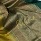 Raw Mango Light Weight Green Saree