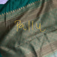 Raw Mango Light Weight Green Saree