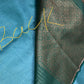 Raw Mango Light Weight Green Saree