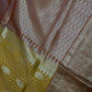 Kanchi Soft Silk Mustard Yellow Saree