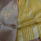 Kanchi Soft Silk Mustard Yellow Saree