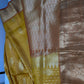 Kanchi Soft Silk Mustard Yellow Saree